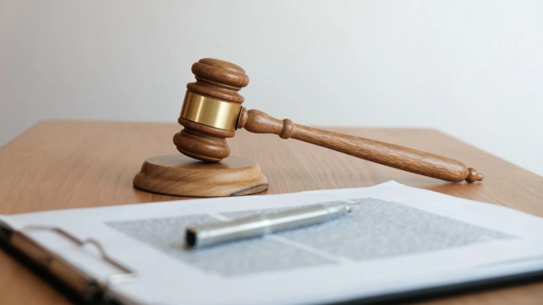Judge gavel and legal documents symbolizing losing a personal injury case