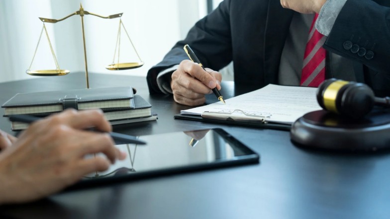 Truck accident lawyer reviewing black box and ELD records as evidence