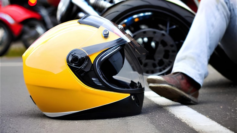 Collecting evidence and photos after motorcycle accident in New York